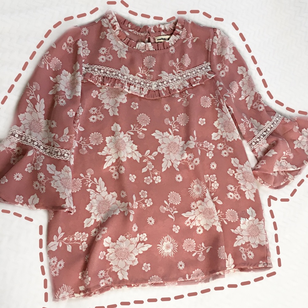 Pink blouse